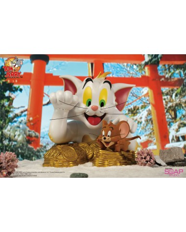 貓和老鼠 - 招財貓半胸像 (傳統版) (預售)